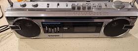 M7110 Sanyo Vintage Am/fm Radio Cassette Player Working Great