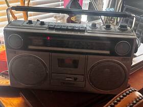 M9940k Sanyo M9440k Super Silver Ghettoblaster From The Past Sweet Analog Treat