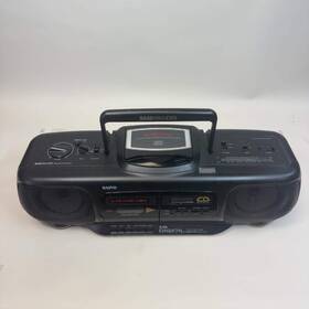 Mcd-z10 Sanyo Vintage Boombox/portable Stereo