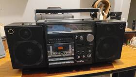 Mr-x910 Sanyo Vintage Boombox M9996 Japan Only Model Rare Stereo