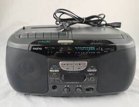 Ph-pr60 Sanyo Primaire H Japanese Radio Cassette Recorder Cd Boombox Tested