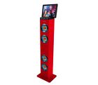Sbt1001rd Sharper Image Portable Speaker Tower Extremely Loud Bluetooth Led Light