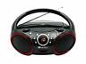 Sbx030c-rd Singing Wood Portable Cd Player Am Fm Analog Tuning Radio