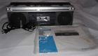 Scr-18 Realistic Vintage Stereo Radio Tape Player Boombox Manual Works