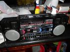 Scr-771 Randix Boombox Vintage Radio Cassette Recorder Stereo Tape Player