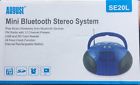 Se20l August Mini Bluetooth Stereo System Portable Radio With Powerful Blueto
