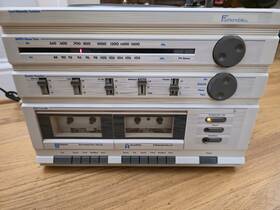 132.91861750 Sears Rare Vintage Fashionables Compact Stereo Am/fm Radio Phonograph Tape Read