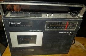 16521740400 Sears Vintage Radio Am Fm Cassette Model