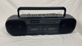 667.21628.290 Sears Vintage Lxi Dual Cassette Boombox Am/fm Tested