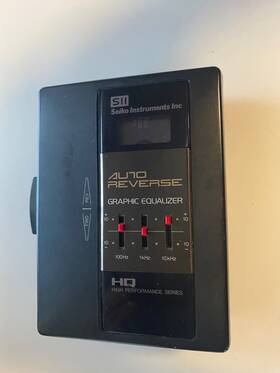 Kx-10qra Seiko Portable Cassette Player