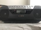 Sfd-s05 Sony Radio Cd Cassette Boombox Tested Works Perfect