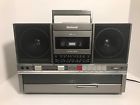 Fm-mw-sw1 Sg-j500s National Vtg Stereo Cassette Radio Record Player Boombox