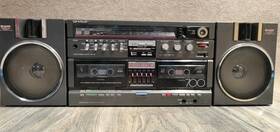 Gf-700zd Sharp 700h Vintage Radio Cassette Recorder Stereo Works Rare See Description