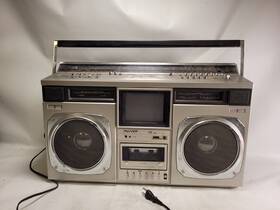 Ct-6001 Sharp Tv The Searcher Radio Cassette Player Boombox