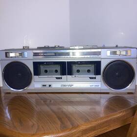 Gf-450 Sharp 4- Band Radio Cassette Gf -450 Works Great