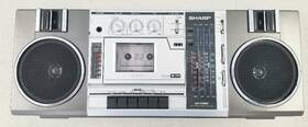 Gf-7300 Sharp Vintage Radio Am/fm/short Wave Cassette Boombox Japan 1978