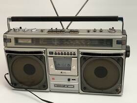 Gf-8585h Sharp Boombox Model Stereo Radio-tape Recorder Vintage 70 -80 Era