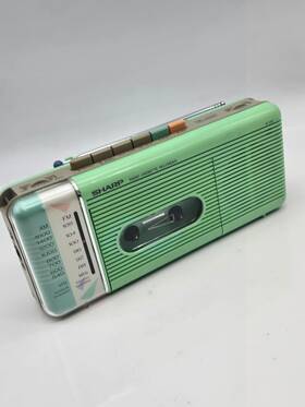 Qt-5c Sharp Radio Cassette Recorder