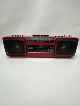 Wq-t282 Sharp R Radio Cassette Portable Stereo / Boombox