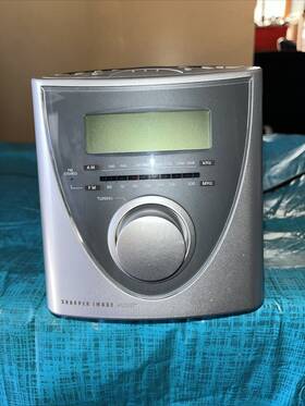 131188 Sharper Image Audio/ Cd Stereo Click Radio/ E 131188/ Tested