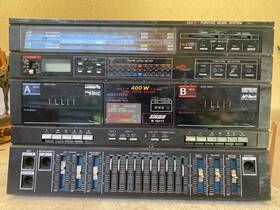 S1011 Sigma Vintage Big Boombox Radio Cassette No Lasonic Conion Vela Sharp