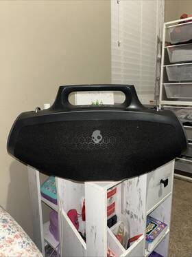 2sksk1849b0l2-b Skullcandy Barrel Bluetooth Boombox Water-resistant Led 12h Battery Black