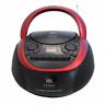 Sns-193-pb2711rd Axess Bluetooth Portable Stereo Player With Radio