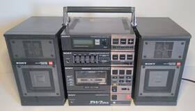 317136 Sony Fh-7 Mk Ii Recorder Radio Vintage Boombox Tape Player Issues Read