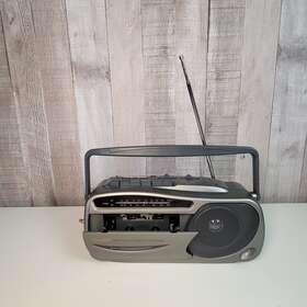Atc-9401 Sony Vintage Digitech Am/fm Radio Cassette Recorder