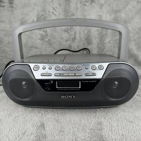 Cdfd-s05 Sony Boom Box Cd Player Cassette Radio Tested Works