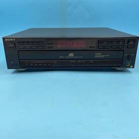 Cdp-c67es Sony 5 Disc Cd Changer/player Audiophile Player No Remote Tested