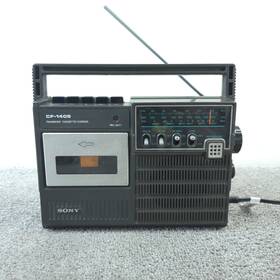 Cf-140s Sony Rare Vintage Am/fm/sw Radio Boombox Japan Only No Tape