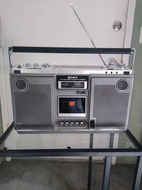 Cf-575s Sony Vintage Boombox Cassette Player