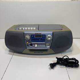 Cfd-v177 Sony Cfd-177 Transparent Portable Mega Bass Am-fm Radio Cd Cassette Boombox