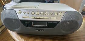 Cfd-205 Sony Cd Player Cassette Am/fm Radio Mini Boombox Stereo