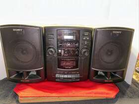 Cfd-505 Sony Portable Boombox Stereo System Am/fm Cd Cassette Player Read