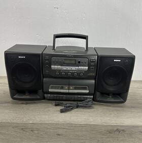 Cfd-577 Sony Boombox Radio Tape Placer Cd Player Detachable Speakers Parts Only