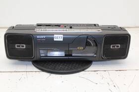 Cfd-66 Sony Cd Am Fm Radio Cassette Corder Boombox