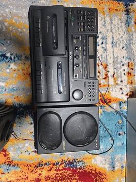Cfd-7655 Sony Vintage Cd Radio Cassette-corder