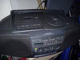 Cfd-f15 Sony Boombox Cd Radio Cassette Player Recorder 1997 Vintage Tested Works