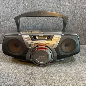 Cfd-g30l Sony Cd Radio Cassette-corder Pdw Power Drive Woofer Tested Working