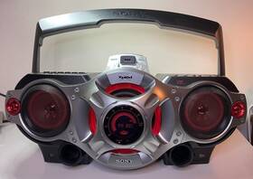 Cfd-rg880cp Sony Rare Xplod Cd/radio/cassette Boombox Line In Woofer Very Nice