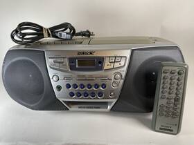 Cfd-s32l Sony Vintage Portable Cd Radio Cassette Player Stereo Boombox Working