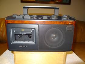 Cfm-a50 Sony Radio Cassette - Corder With Power Cord