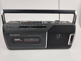 Cfm-140ii Sony Cfm1402 Vintage Cfm-1402 -cassette Recorder Portable 1989 1980s Works