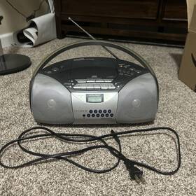 Cfo-s500 Sony Cd Radio Cassette-corder Player Fm Am Recorder Boombox Tested/work