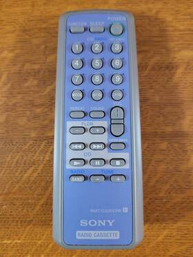 Cfd-s20cp Sony Cfp520cp Remote Control