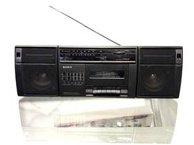 Cfs-1020-s1 Sony Vintage Cfs-1020 Boombox Radio Cassette Ac Cord Works Read