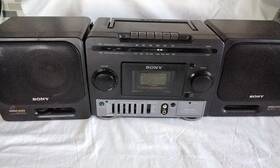 Cfs-1140 Sony Vintage Boombox Mega Bass Working Radio Cassette Not