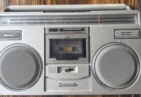 Cfs-55l Sony Vintage Stereo Cassette Player Boombox - Not Tested